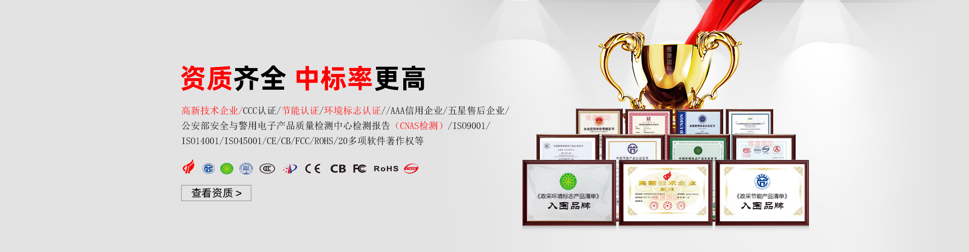 拼接屏榮譽資質(zhì)